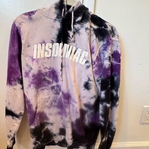 Insomniac tie-dye hoodie